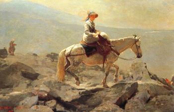 Winslow Homer : Bridle Path, White Mountains